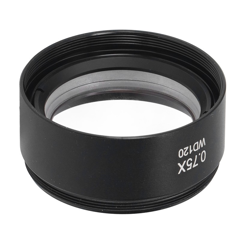 Microscope Lens 0.75X 120mm Barlow Eyepiece M48 Interface Accessory for