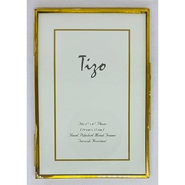 Tizo 8" X 10" Brass Photo Frames, Made in Italy…