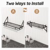 Kes 30-Inch Kitchen Pan Pot Rack Wall Mounted Hanging Storage