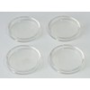 Pianelli Set of 4 Pianelli Clear Piano Coasters 70mm Floor