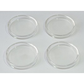 Pianelli Set of 4 Pianelli Clear Piano Coasters 70mm Floor Protector