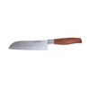 IMUSA 6in Chef WL Stainless Steel Santoku Knife with Wood