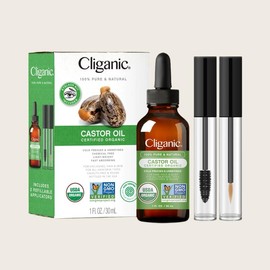 Organic Castor Oil (1 Oz) - Hydrating and Moisturizing Haircare Treatment Hydrate Repair Moisturize