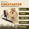 KonvoySG Fire Starter Survival Tool–Ferro Rod Fire Starter with 11"