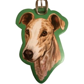 Westport Pet Company Dog Breed Greyhound Luggage Tag- wtd031
