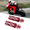 CNC Motorcycle Rear Foot Pegs Pedal Aluminum Alloy Rearset Footrests