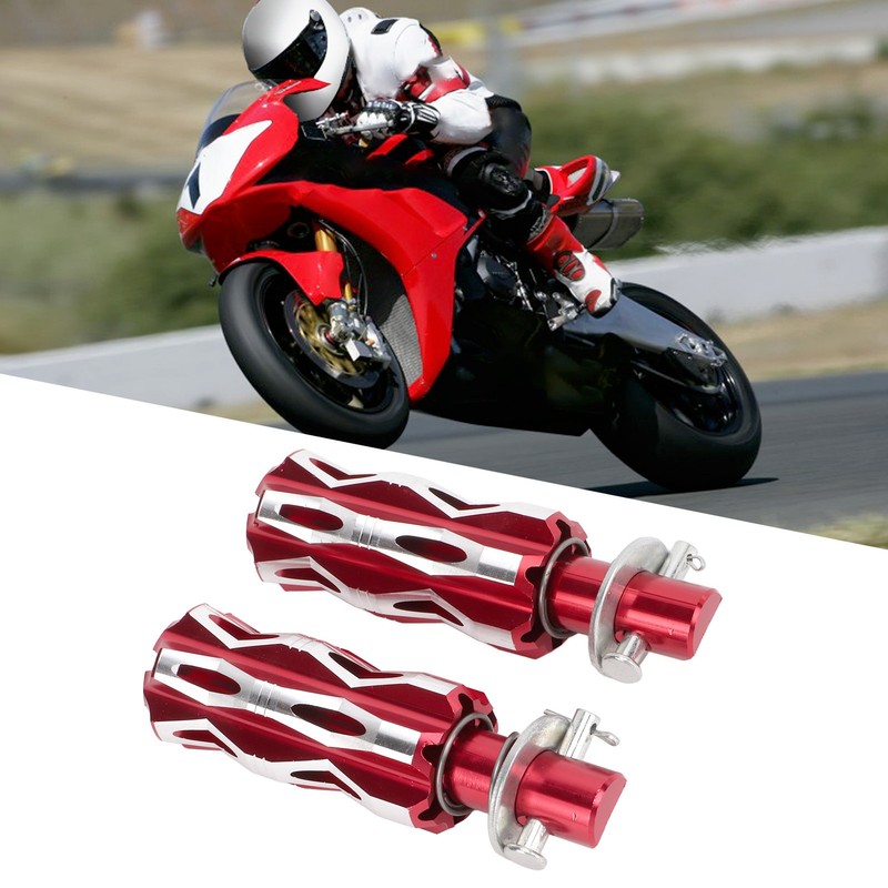 CNC Motorcycle Rear Foot Pegs Pedal Aluminum Alloy Rearset Footrests
