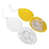 Pocket Resuscitator OneWay Valve Breathing Emergency Artificial CPR Rescue Face