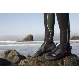 O'Neill Heat 7mm Round Toe Booties, Black, 9