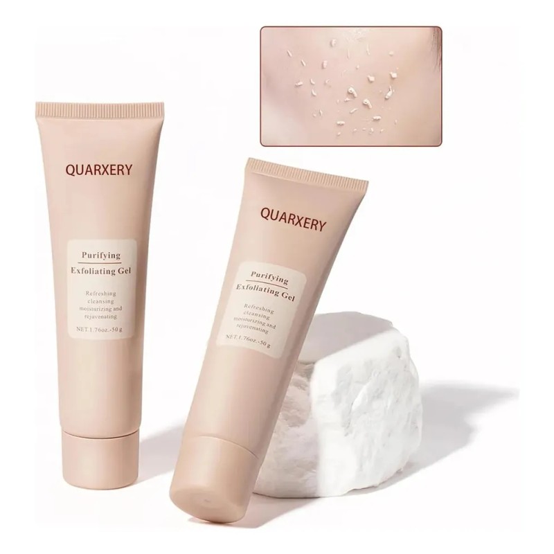2 Gel Exfoliante Purificante Quarxery, Crema Purificante