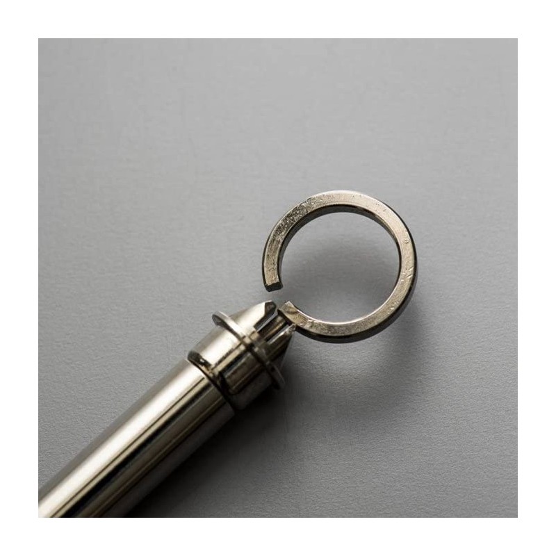 Candy Design & Works Bullet Key Ring CHW-12, silver/gold