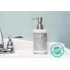 Autumn Alley Glass & Galvanized Soap Dispenser Set for Hand