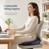 Foldable Memory Foam Seat Cushion – Non-Slip Coccyx & Tailbone
