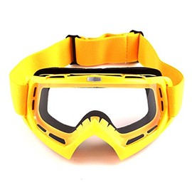 1Storm Motocross MX BMX ATV Dirt Bike Ski Snowboard MX Snow Goggles, Arrow Yellow