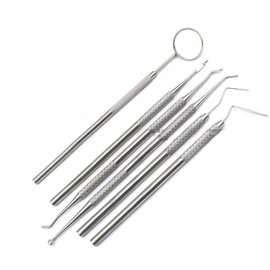 OdontoMed2011 'Dental DENTIS' Pick Hobby Tools Instruments Set Probe Set Stainless Steel ODM