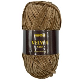 Zarela Luxury Velvet Yarn 100g (09 Brown)