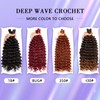 hipink 14 Inch Boho Hair for Braiding Deep Wave Bulk