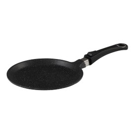 Pradel Excellence 52406M Stone Style Crepe Maker with 2 Handles, Black, 24 cm