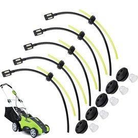 Moritale Petrol Hose Lawn Mower Petrol Filter Brush Cutter Seal Replacement Parts for Earth Drill Grass Trimmer Hedge Trimmer Petrol Brush Cutter Pole Pruner (5)