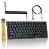 ATTACK SHARK R82HE 75% Rapid Trigger Mechanical Gaming Keyboard Wired,Hall