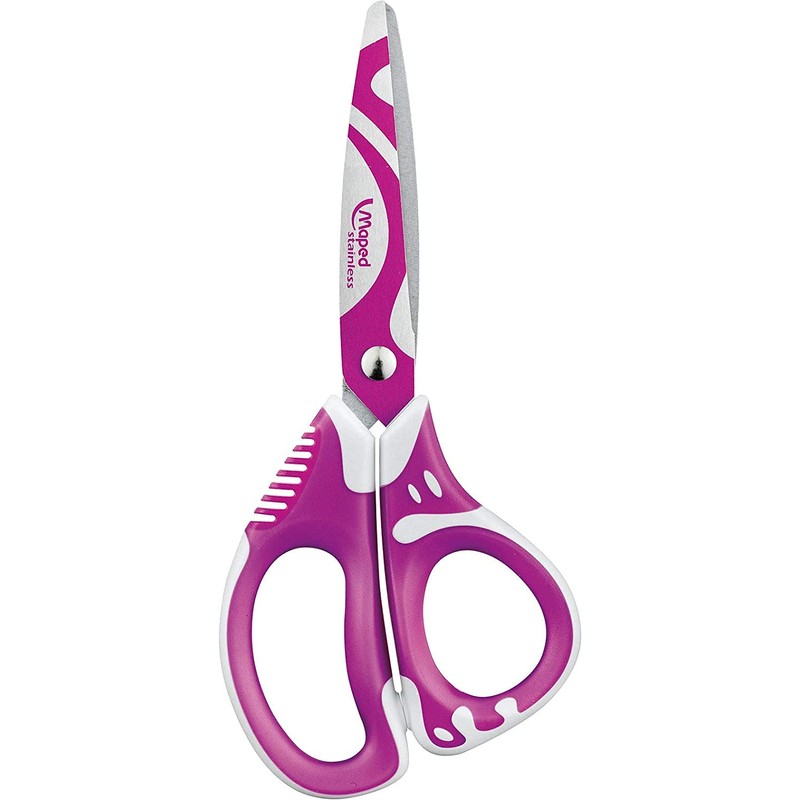 Maped Zenoa Fit Scissors 13cm 5 inch (Assorted Colours)