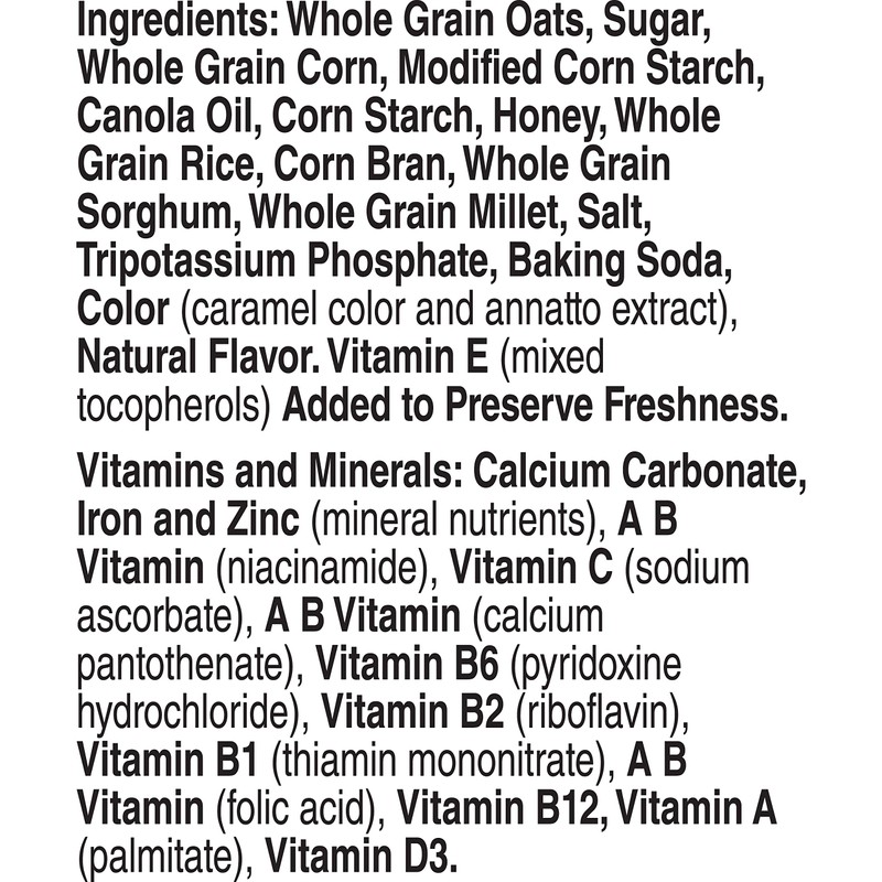 Cheerios Oat Crunch Oats and Honey Breakfast Cereal, 18.2 oz