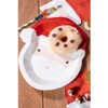YöL Set Of 6 Santa Claus Paper Plates Disposable Xmas