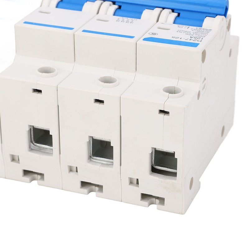 125A 4P Miniature Circuit Breaker 400V Air Switch PC Flame