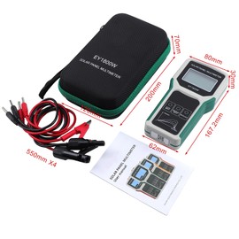 KAOLALI Solar Panel Smart Tester 1800W Auto/Manual MPPT Photovoltaic Panel Multimeter Testing Power Meter Tool EY1800W