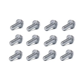 JBKE LS LT Exhaust Header Manifold Bolts for LSX LS1 LS2 LS3 LS6 LS7 4.8 5.3 6.0 6.2L V8 GM Vortec Z28 ZL1 Z06 LQ4 LQ9 Zinc Plated