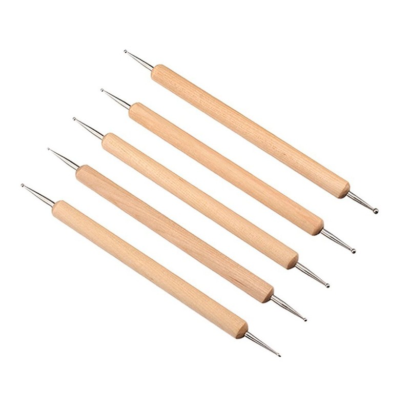 ODETOJOY Sculpting Tools Ball Stylus Dotting Tools Clay Modeling Tools