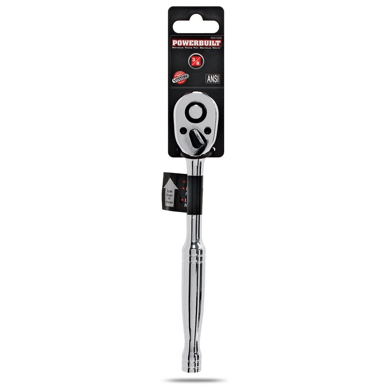 Powerbuilt 641520 3/8-Inch Drive 36 Gear-to-Gear Ratchet