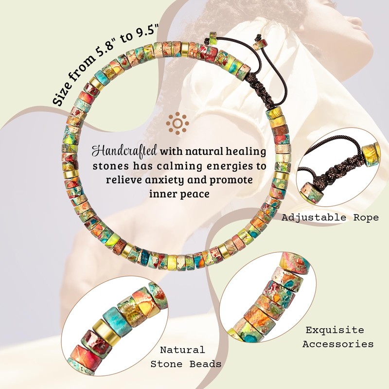 ZOKCC Cheer Up Bracelets Gifts for Women - Healing Natural