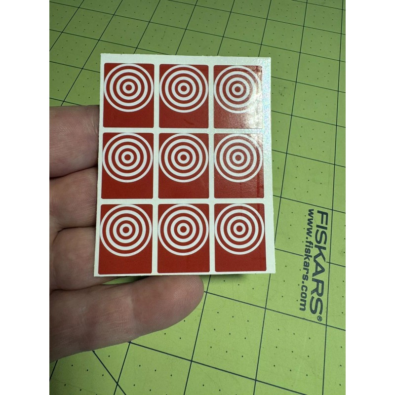 Bally, Williams, Gottlieb Vinyl Pinball Drop Target Stickers/Decal