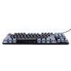 Gaming Keyboard USB 87 Keys RGB Backlit Floating Keycaps Contrast