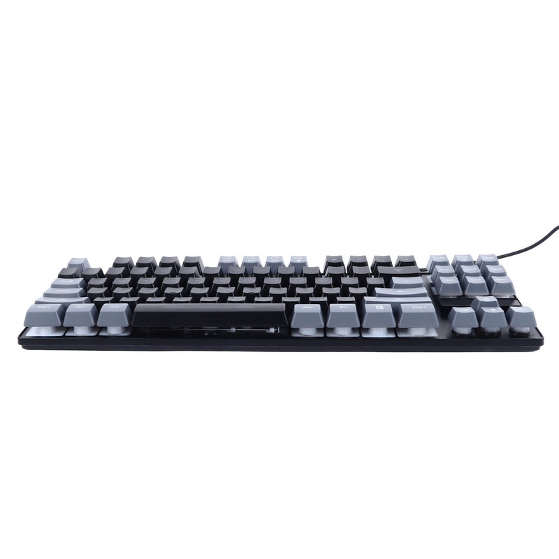 Gaming Keyboard USB 87 Keys RGB Backlit Floating Keycaps Contrast