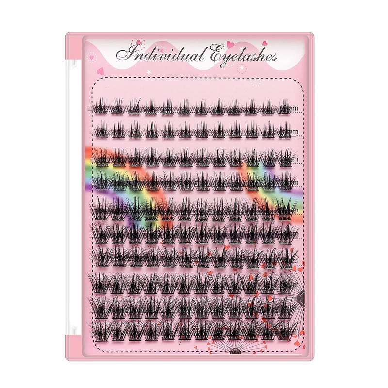 Bodermincer NEW 120 Cluster 10-12-14-16mm Mixed Professional Makeup Individual EyeLashes