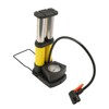 Double Barrel Foot Pump Fast Efficient Multifunction Portable Bike Floor