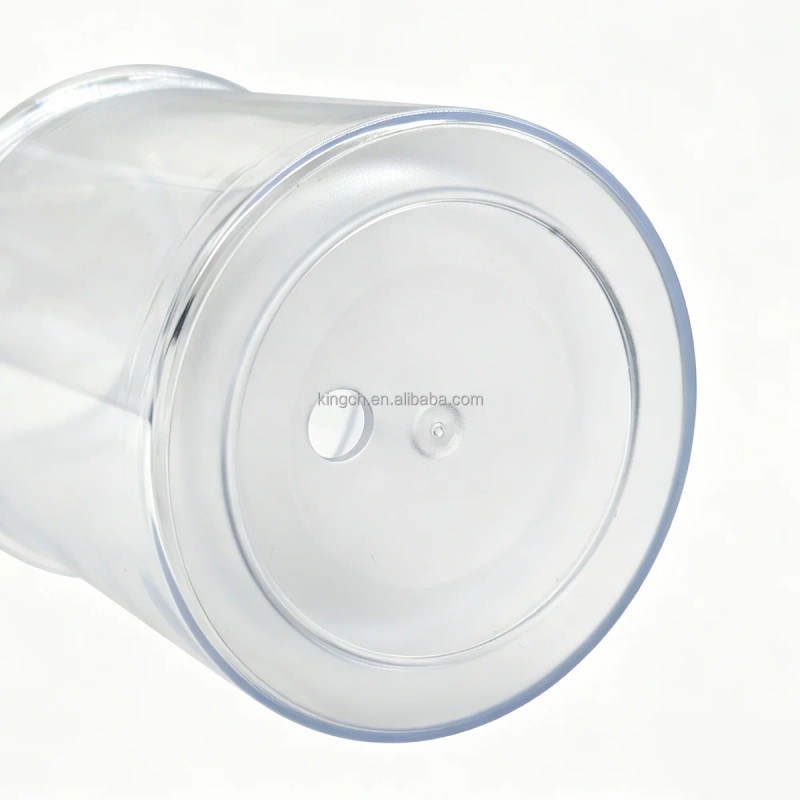 Double Wall Reusable Drinking Cup With Straw Eco Friendly BPA