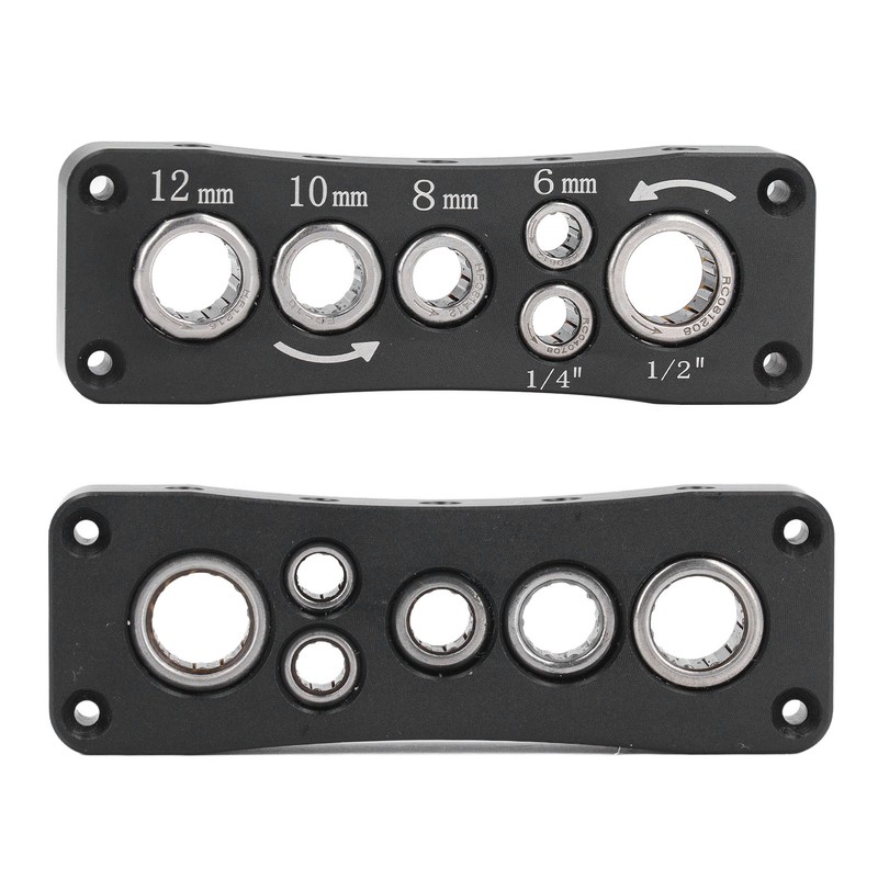 Router Bit Storage Tray High Carbon Steel Multifunctional Lightweight Router