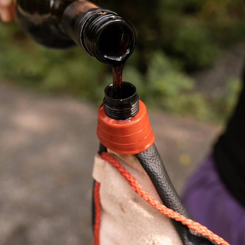 Coghlan's Traditional Spanish Bota Bag, 0.26 Gallon (1 Liter) Leather