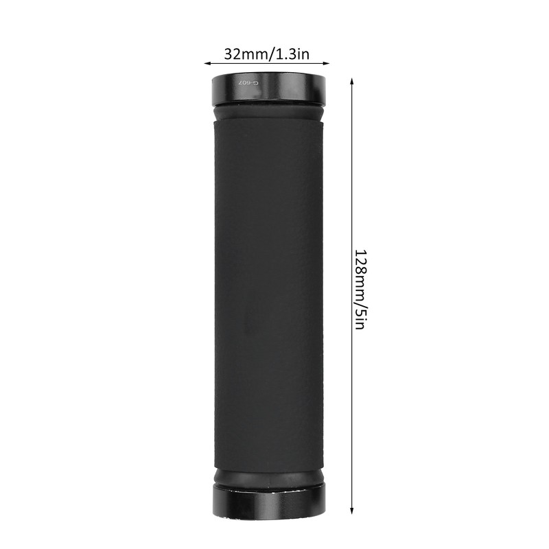 GUB‑607 Mountain Bike Handlebar Grip Microfiber Leather Bilateral Locking Handle