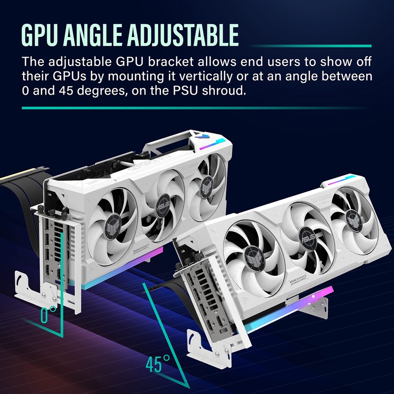 EZDIY-FAB - Soporte de montaje GPU PCIe 4.0 con módulo