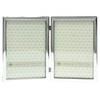 Lawrence Frames Metal Frame, Standard, Silver, 5x7 Double