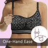 LEAPOVER 4-in-1 Pumping Bra Hands Free, Breast Pump Breast Feeding