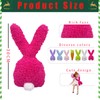 30cm HotPink Easter Rabbit Stuffed Animal Pillow for Bunny,11.8" Cute