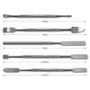 SURGICAL ONLINE Metal Spatula 5 pcs Set Kit Tools -