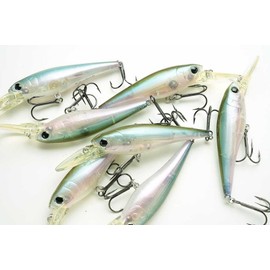 LUCKY CRAFT Japan Bevy Shad 75SP ~JDM Freshwater Lake Bass Fishing Bait (0003 Wakasagi)