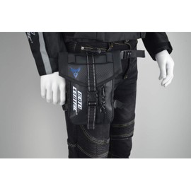 VISPREA mc0095 Motorcycle Waist Bag, Shoulder Bag, 2-Way Waterproof, Lightweight, Racing, Ranking, Cycling, Men's, Women's, Large Capacity, Multi-functional, Can Store Fanny Pouch, Smartphones,