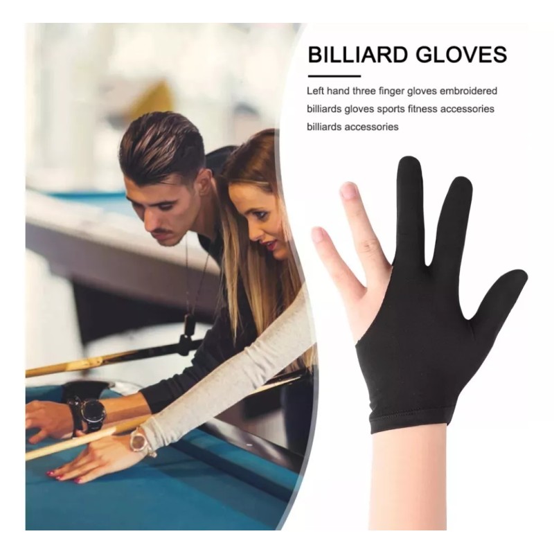 Jextech Guante Económico Unitalla Para Billar De Licra